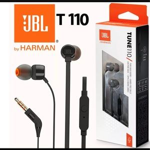 Original JBL T110 Wired  Earphones Earbuds Mic